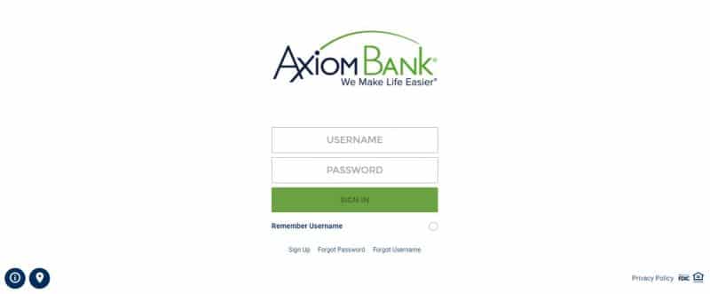 Axiom Bank Login