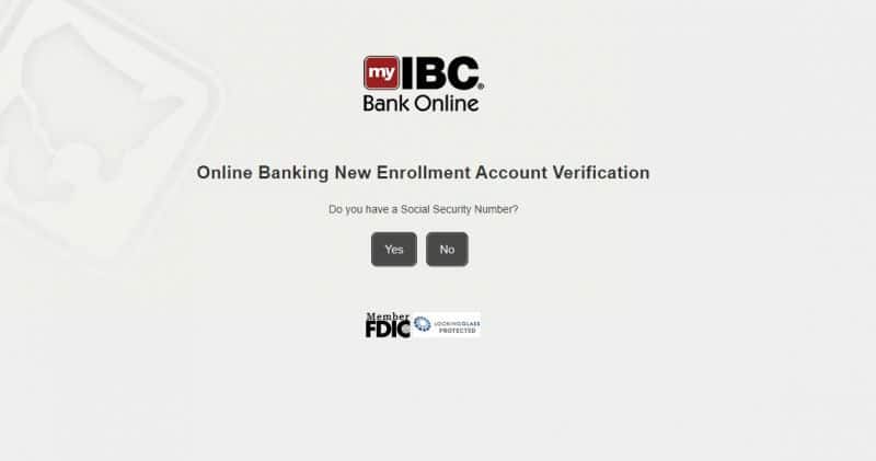 IBC bank Enrollment