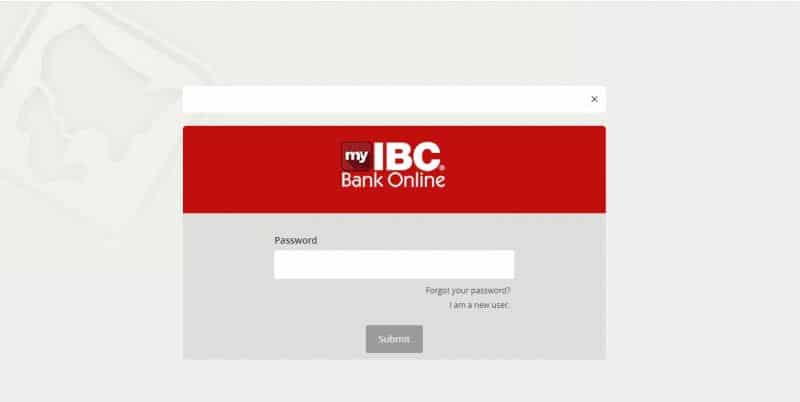 IBC bank Login