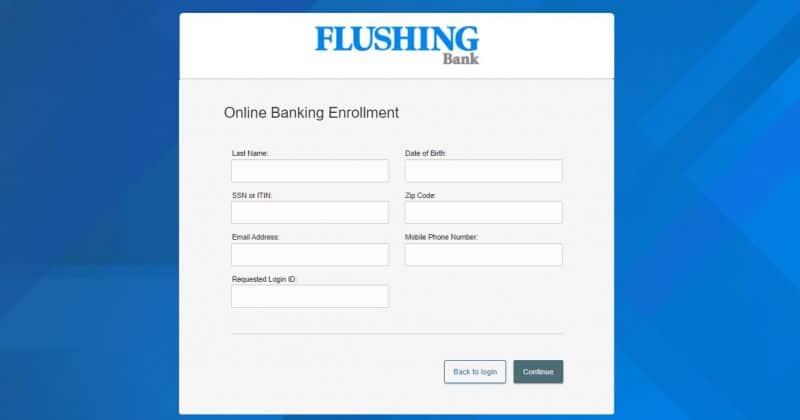 Flushing Bank Enrollment