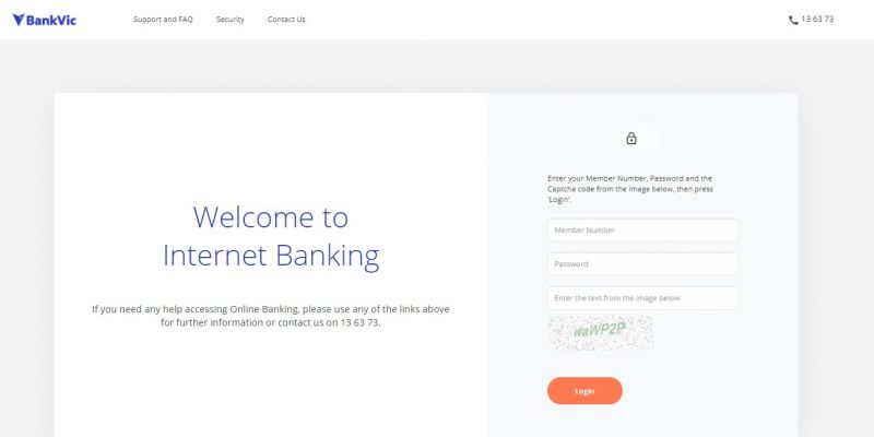 BankVic Bank Online Banking Login
