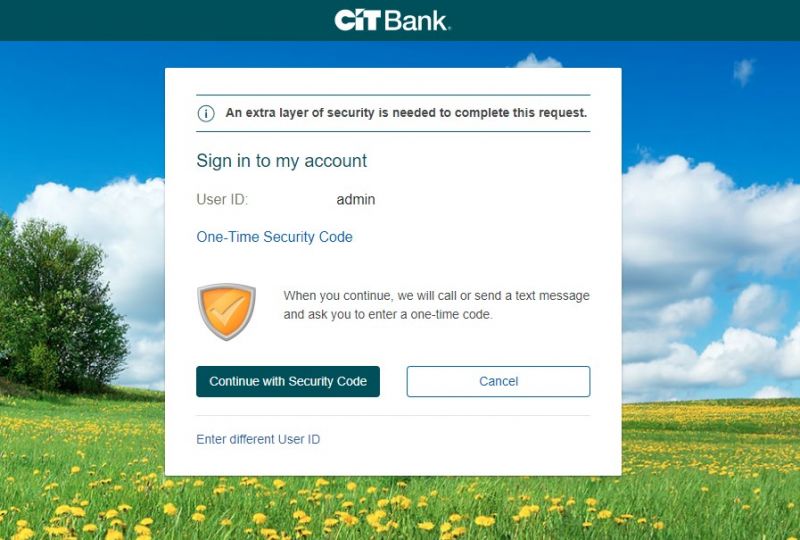 CIT Bank Online Banking Login