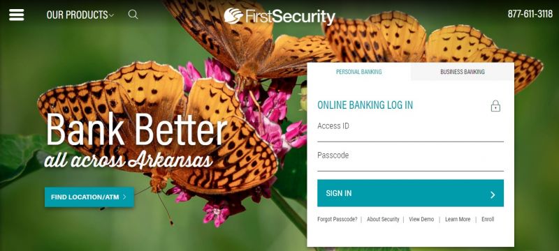 First Security Bank HomePage