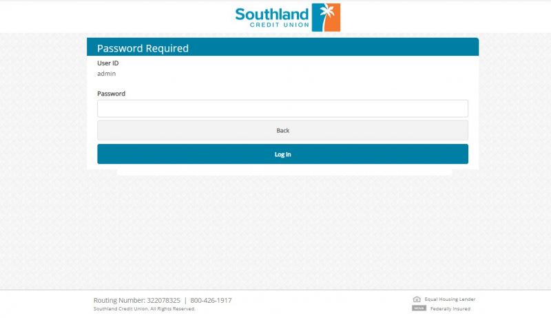 Southland Credit Union Login