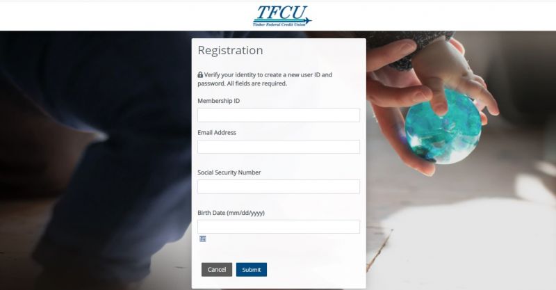 Tinker Federal Credit Union Enrollment