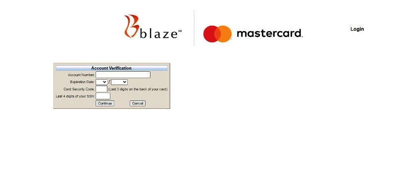 blaze credit card forgot password 3