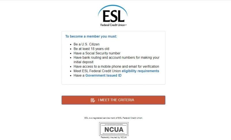 ESL Federal Credit Union Enrollment2