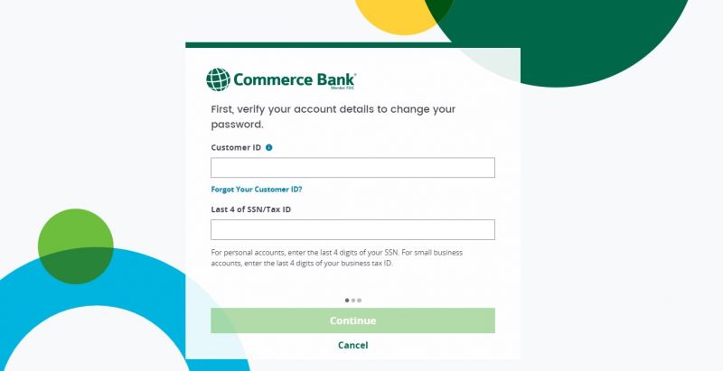 Commerce Bank ForgotPassword